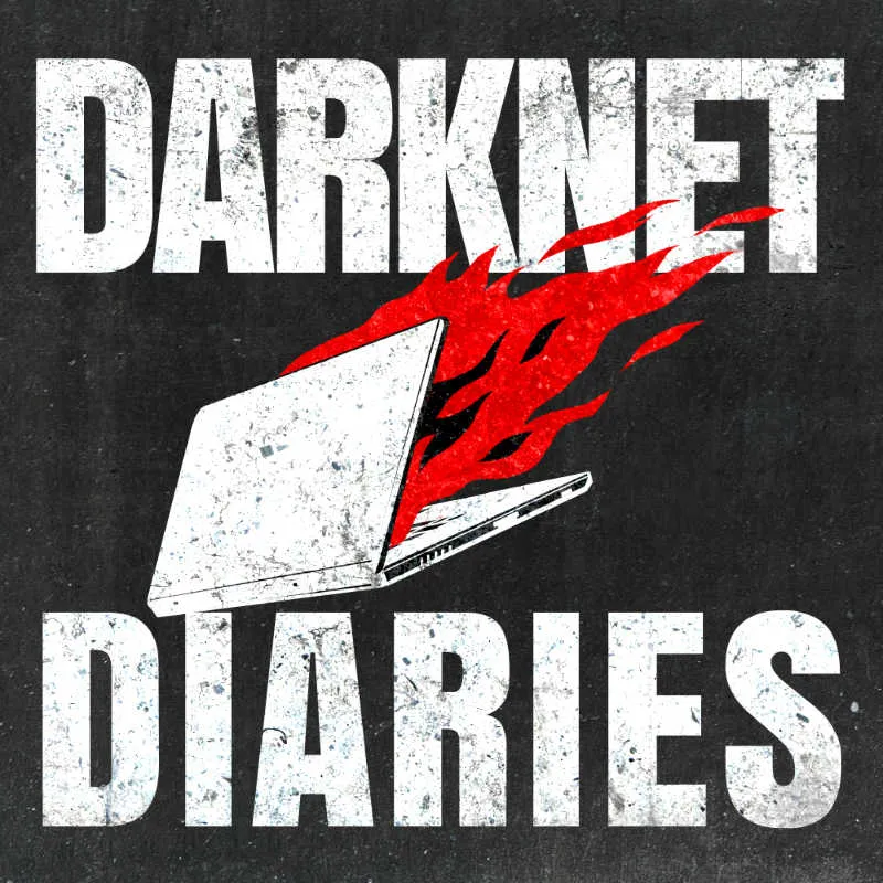 Darknet Diaries podcast cover art